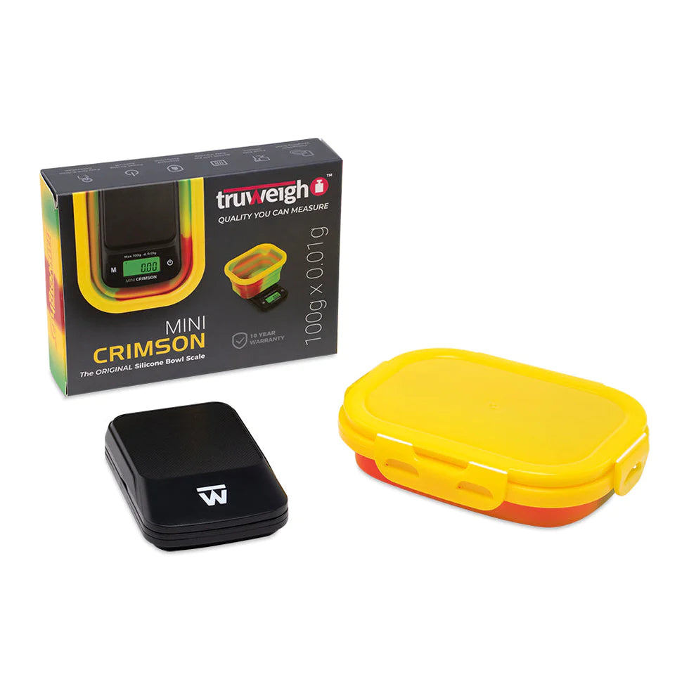 TRUWEIGH MINI CRIMSON SIL BOWL SCALE - 100GX0.01G