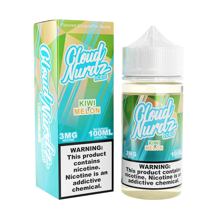CLOUD NURDZ ICED E-LIQUID - 3MG (100ML)