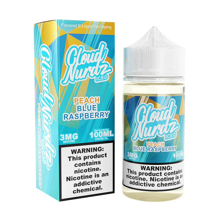 CLOUD NURDZ ICED E-LIQUID - 3MG (100ML)