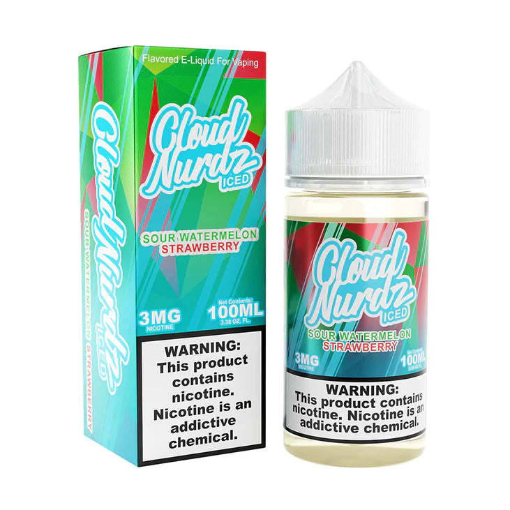 CLOUD NURDZ ICED E-LIQUID - 3MG (100ML)