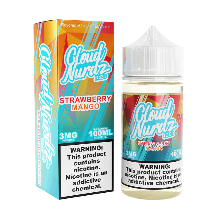 CLOUD NURDZ ICED E-LIQUID - 3MG (100ML)