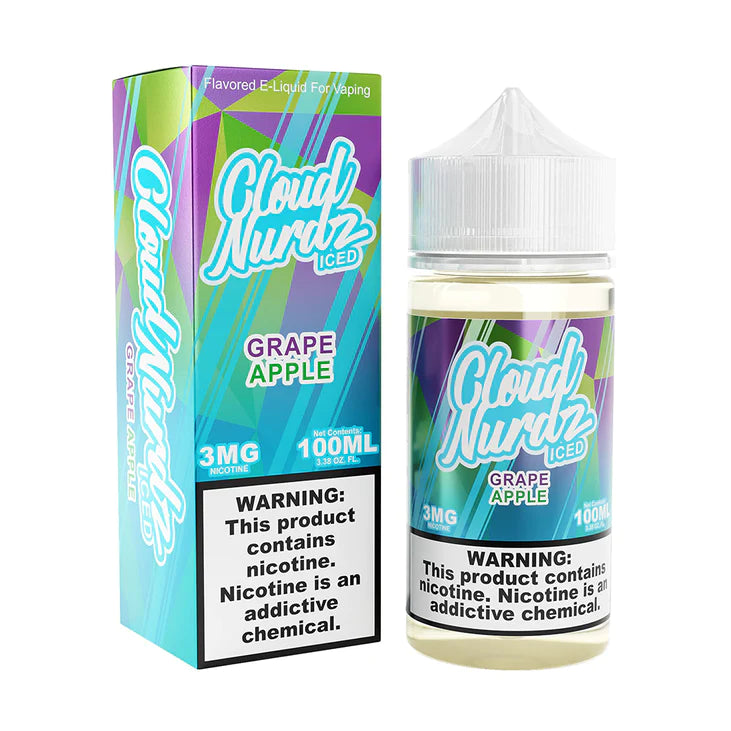 CLOUD NURDZ ICED E-LIQUID - 3MG (100ML)