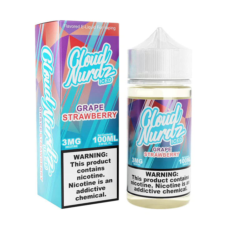 CLOUD NURDZ ICED E-LIQUID - 6MG (100ML)