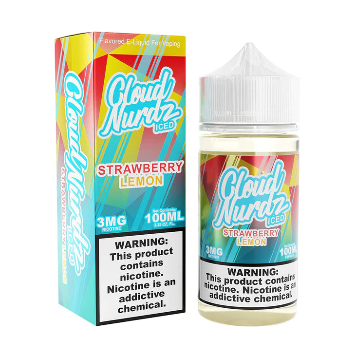 CLOUD NURDZ ICED E-LIQUID - 6MG (100ML)