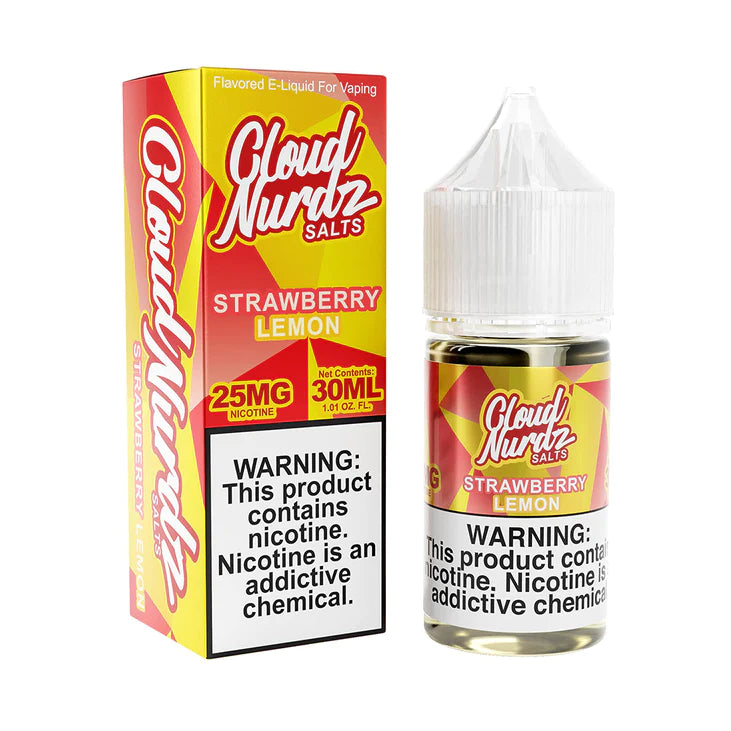 CLOUD NURDZ SALT E-LIQUID - 25MG (30ML)