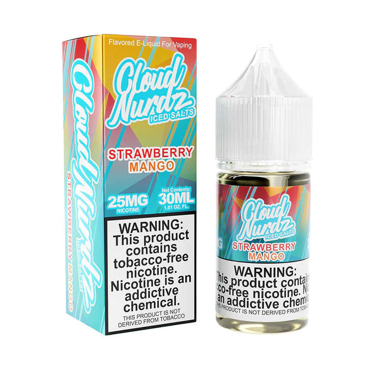 CLOUD NURDZ ICED SALT E-LIQUID - 25MG (30ML)