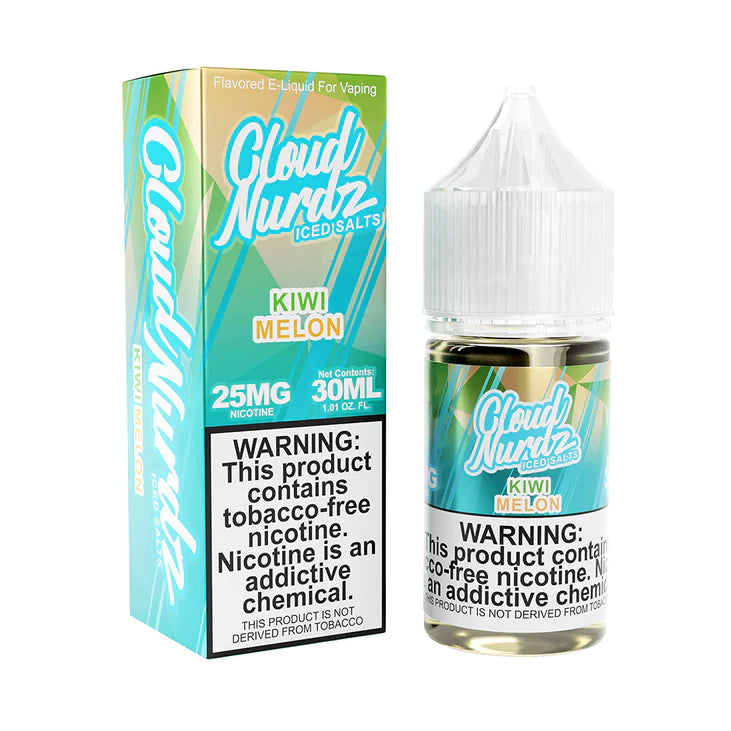 CLOUD NURDZ ICED SALT E-LIQUID - 50MG (30ML)