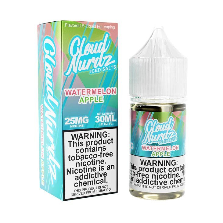 CLOUD NURDZ ICED SALT E-LIQUID - 50MG (30ML)