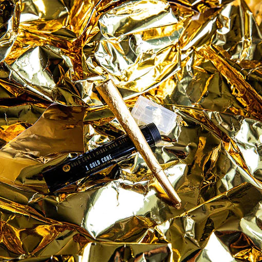 SHINE 24K GOLD MIDAS KING SIZE CONES - 24CT