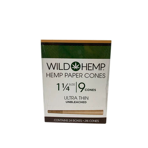 WILD HEMP 1 1/4 CONES - 24CT