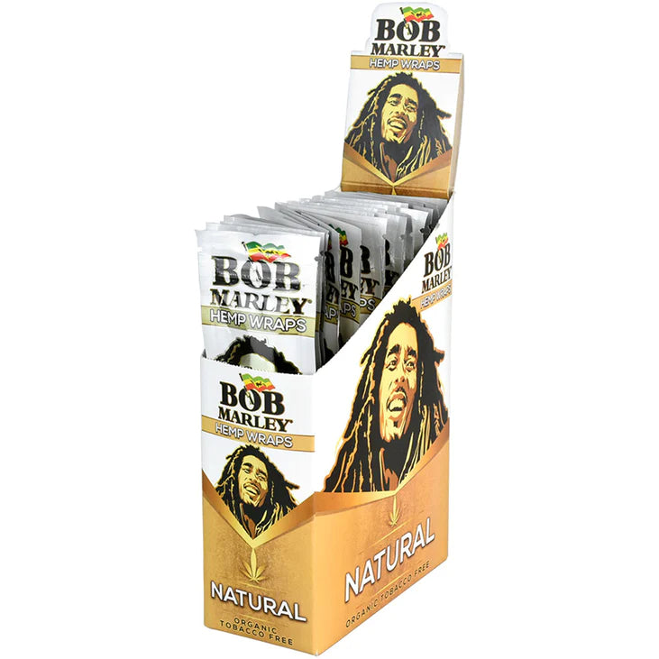 BOB MARLEY HEMP WRAPS - 25CT