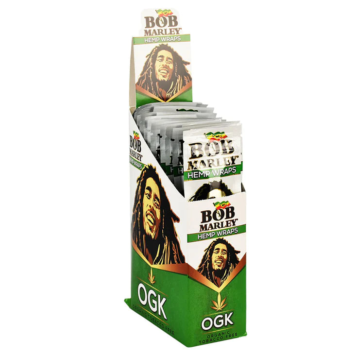 BOB MARLEY HEMP WRAPS - 25CT