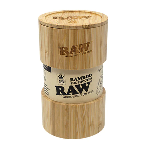 RAW BAMBOO SIX SHOOTER KS CONE FILLER