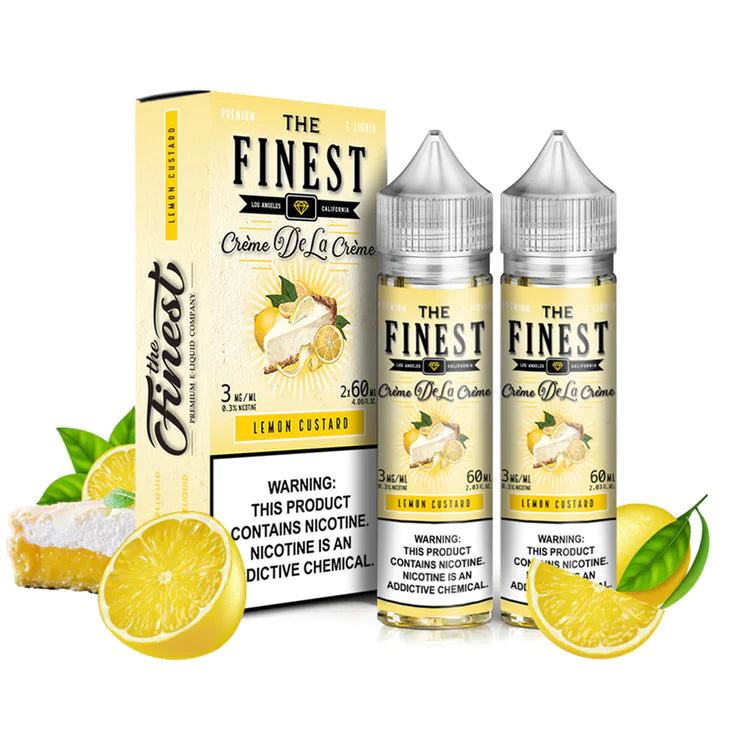 THE FINEST CREME DE LA CREME SERIES - 3MG 2X60ML