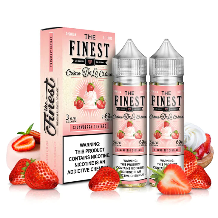 THE FINEST CREME DE LA CREME SERIES - 3MG 2X60ML