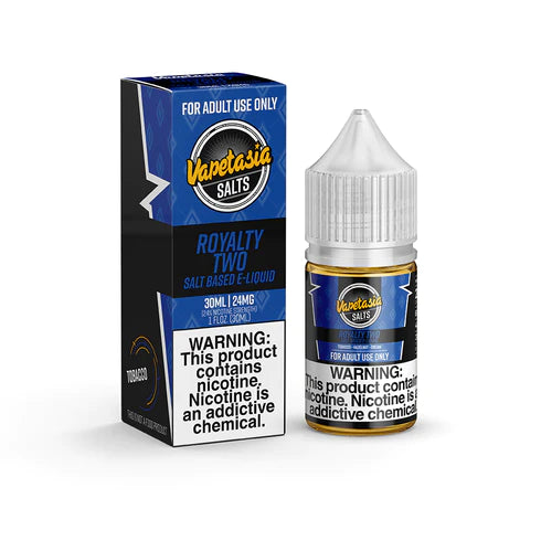 VAPETASIA SALT NIC E-LIQUID - 24MG (30ML)