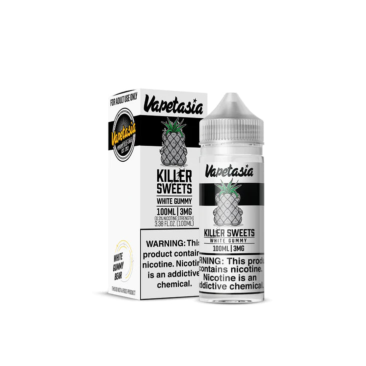 VAPETASIA KILLER SWEETS E-LIQUID - 3MG (100ML)