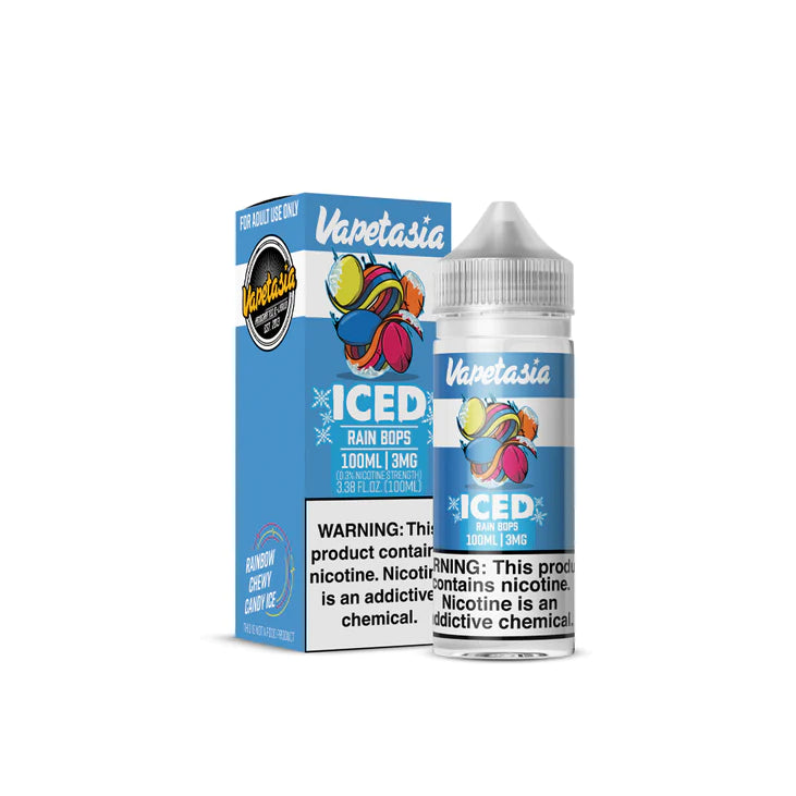 VAPETASIA ICED KILLER SWEETS E-LIQUID -3MG (100ML)