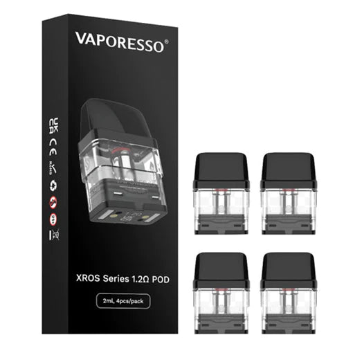 VAPORESSO XROS 1.2OHM POD - 4PK