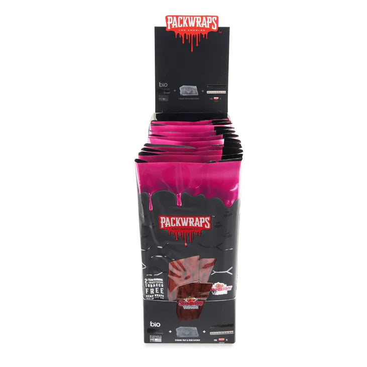 PACKWRAPS X TWISTED HEMP WRAPS - 10CT