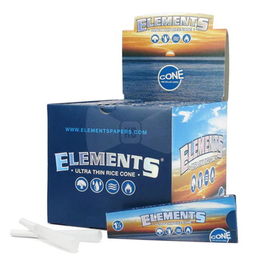ELEMENTS ULTRA THIN 1 1/4 CONES - 30CT