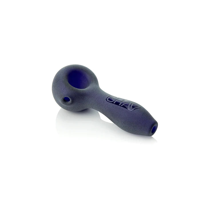 GRAV SANDBLASTED SPOON PIPE