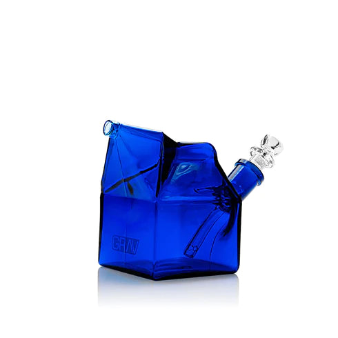 GRAV COLORED MILK CARTON BUBBLER