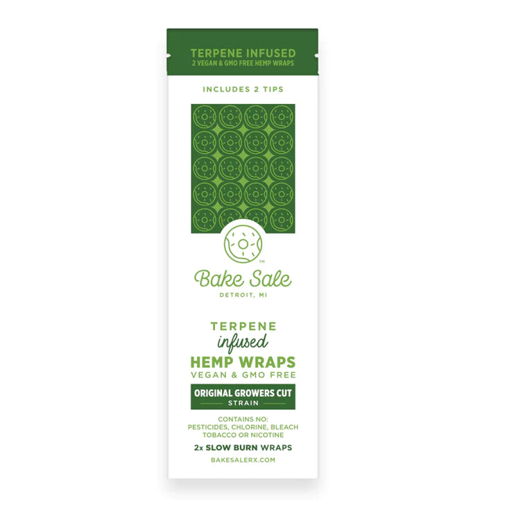 BAKE SALE TERPENE INFUSED HERBAL WRAPS - 25CT
