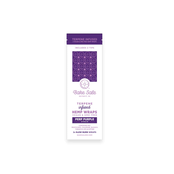 BAKE SALE TERPENE INFUSED HERBAL WRAPS - 25CT