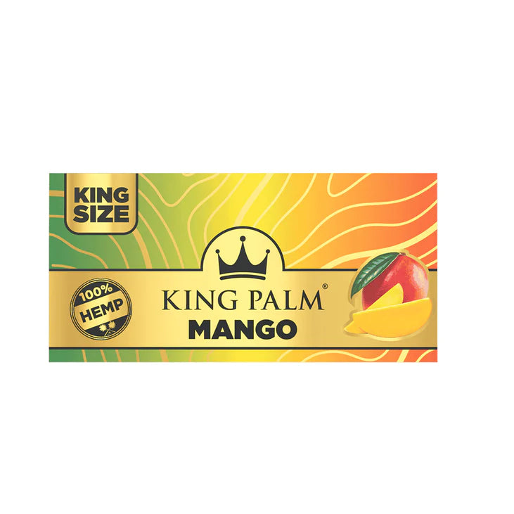 KING PALM FLAVOR HEMP KING SIZE PAPERS & TIPS 22CT