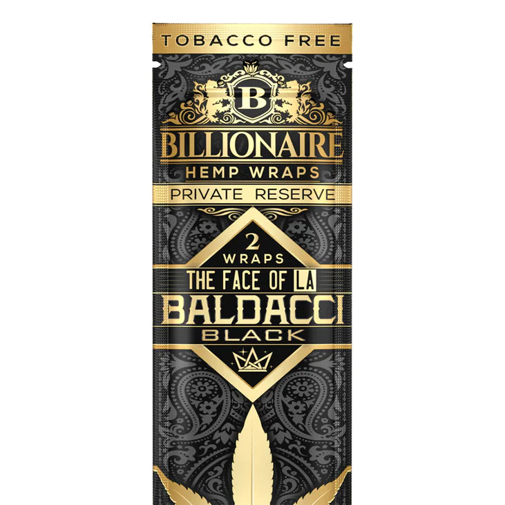 BILLIONAIRE HEMP WRAPS BALDACCI AND ROSE - 25CT BOX