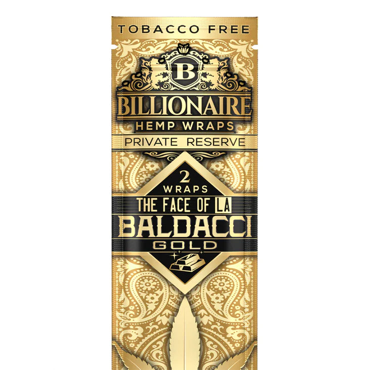 BILLIONAIRE HEMP WRAPS BALDACCI AND ROSE - 25CT BOX