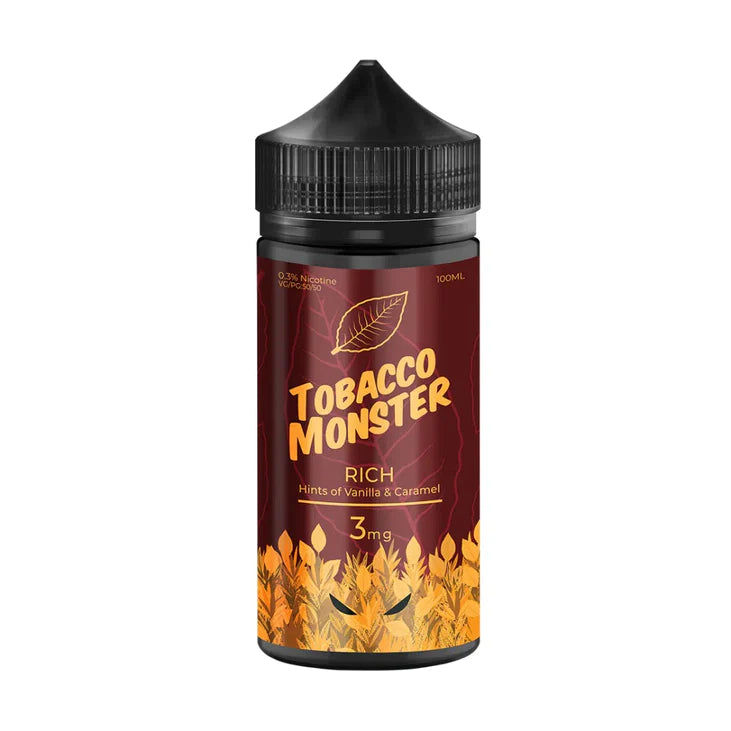 TOBACCO MONSTER E-LIQUID - 6MG (100ML)