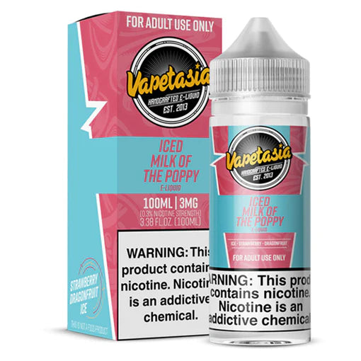VAPETASIA ICED E-LIQUID 3MG (100ML)