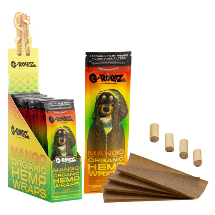 G ROLLZ PETS ROCK FLAVORED WRAPS 4CT - 15CT BOX