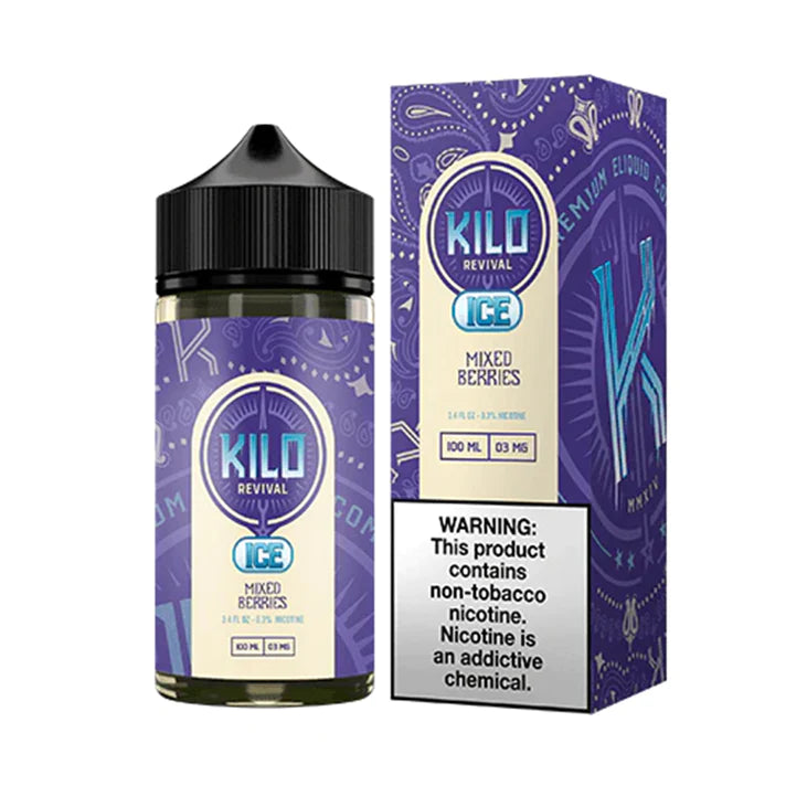 KILO REVIVAL ICE E-LIQUID 6MG (100ML)