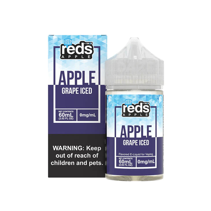 7DAZE REDS APPLE ICED E-LIQUID - 3MG (60ML)
