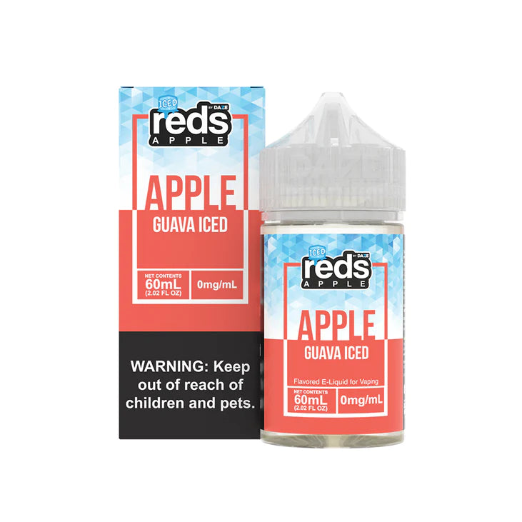 7DAZE REDS APPLE ICED E-LIQUID - 3MG (60ML)