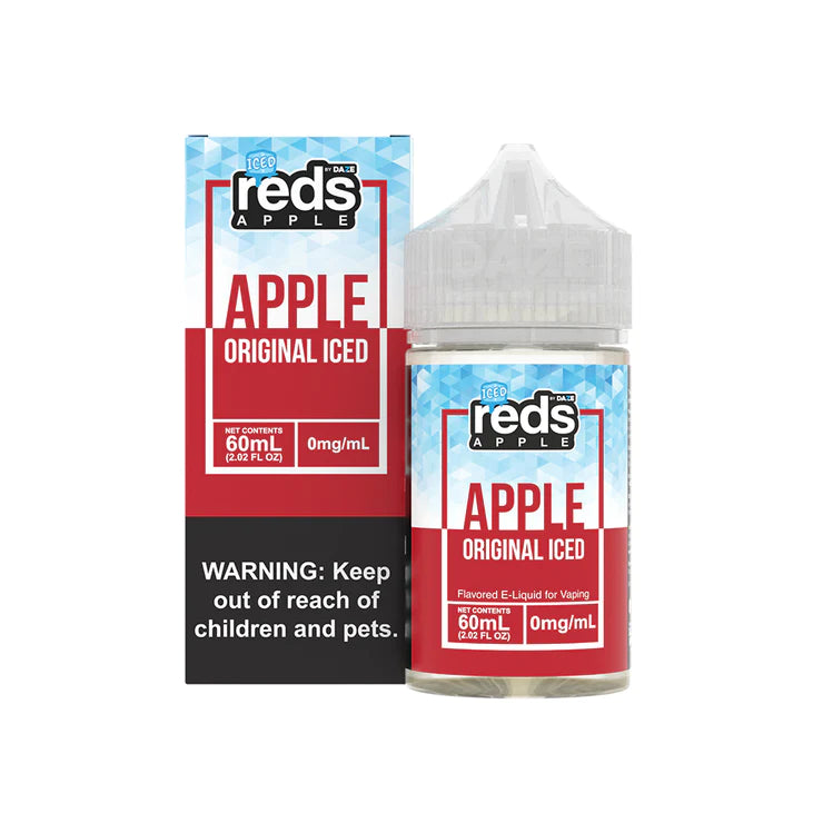 7DAZE REDS APPLE ICED E-LIQUID - 3MG (60ML)