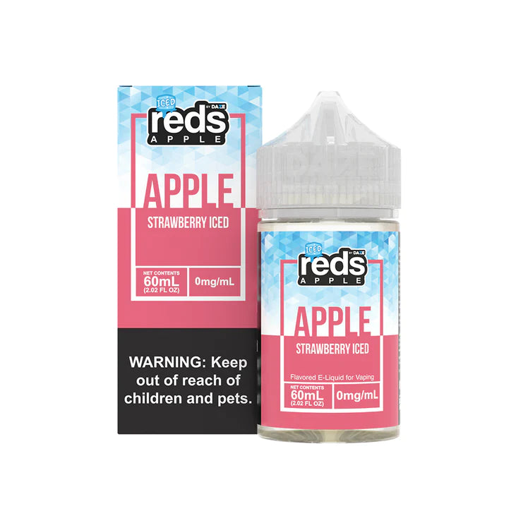 7DAZE REDS APPLE ICED E-LIQUID - 3MG (60ML)