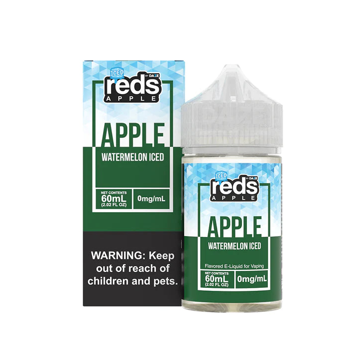 7DAZE REDS APPLE ICED E-LIQUID - 6MG (60ML)