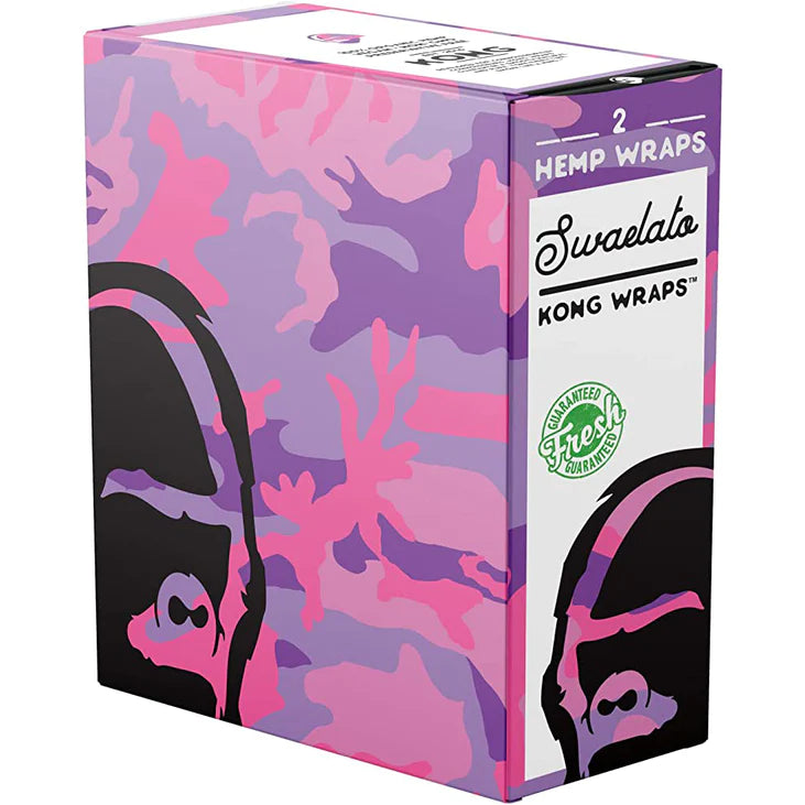 KONG HEMP SWAE CBD WRAPS - 25CT BOX