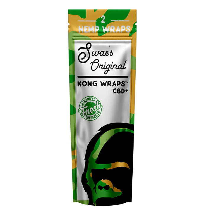 KONG HEMP SWAE CBD WRAPS - 25CT BOX
