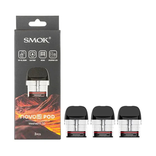 NOVO 5 MESHED 0.7OHM POD
