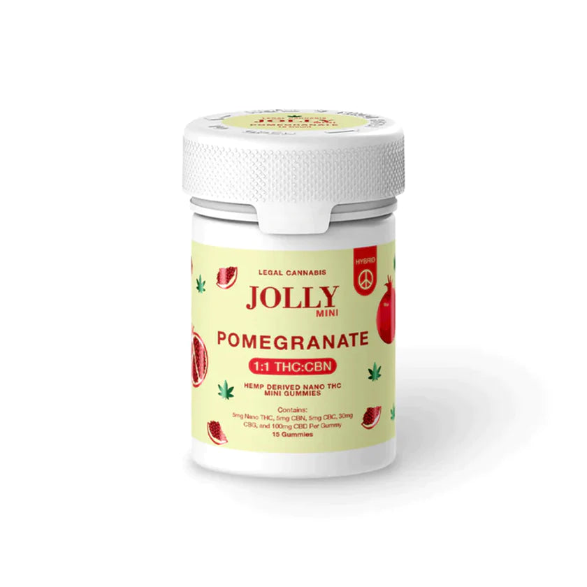 JOLLY 5MG NANO MINI GUMMIES - 15CT JAR