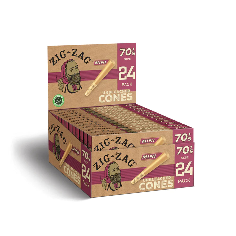 ZIG-ZAG 24PK CONES - 12CT