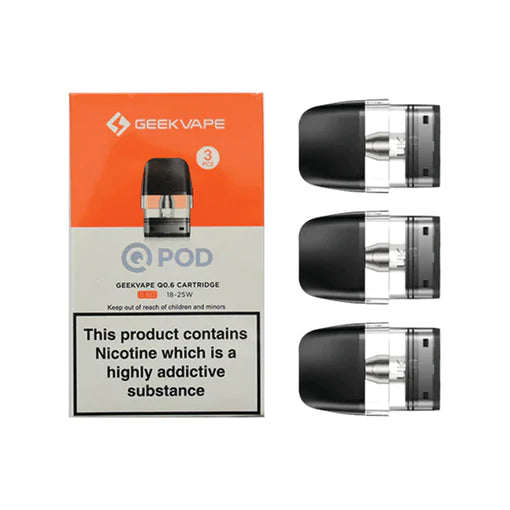 GEEKVAPE Q REPLACEMENT PODS 0.6OHM