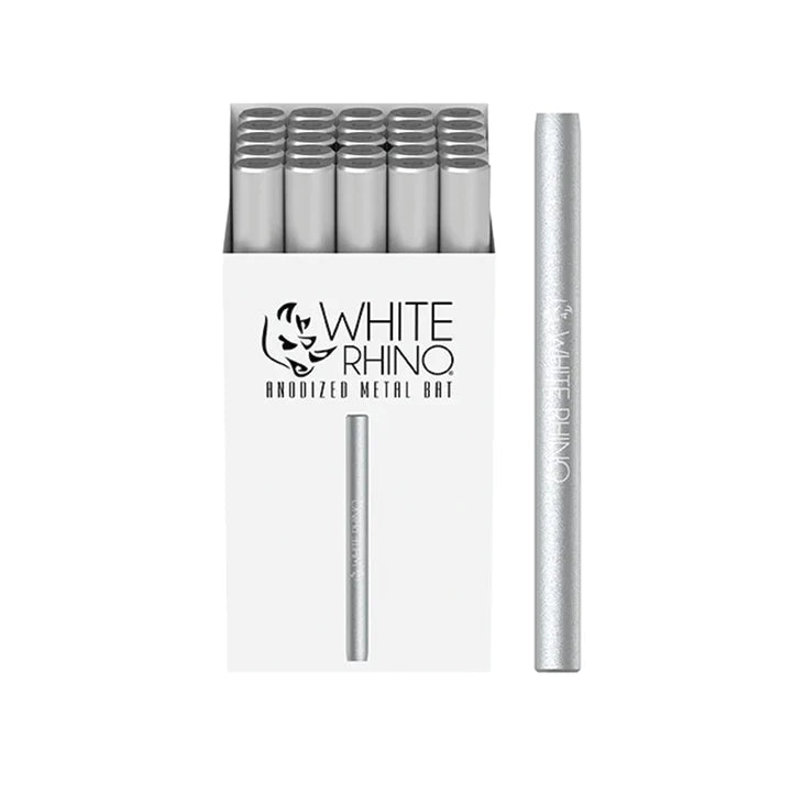 WHITE RHINO METAL BAT 25CT