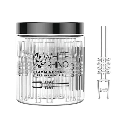 WHITE RHINO 14MM NECTAR REPLACEMENT TIPS 30CT