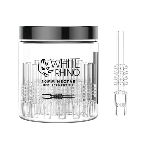 WHITE RHINO 10MM NECTAR REPLACEMENT TIPS 30CT